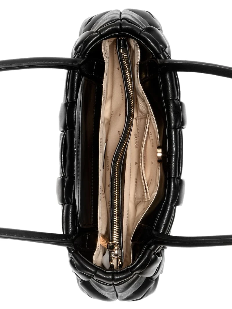 Marion Woven Shoulder Satchel