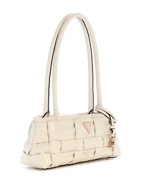 Marion Woven Shoulder Satchel