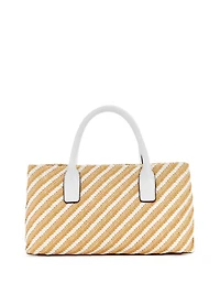 Simona Straw Small Satchel