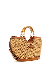 Siria Straw Girlfriend Satchel