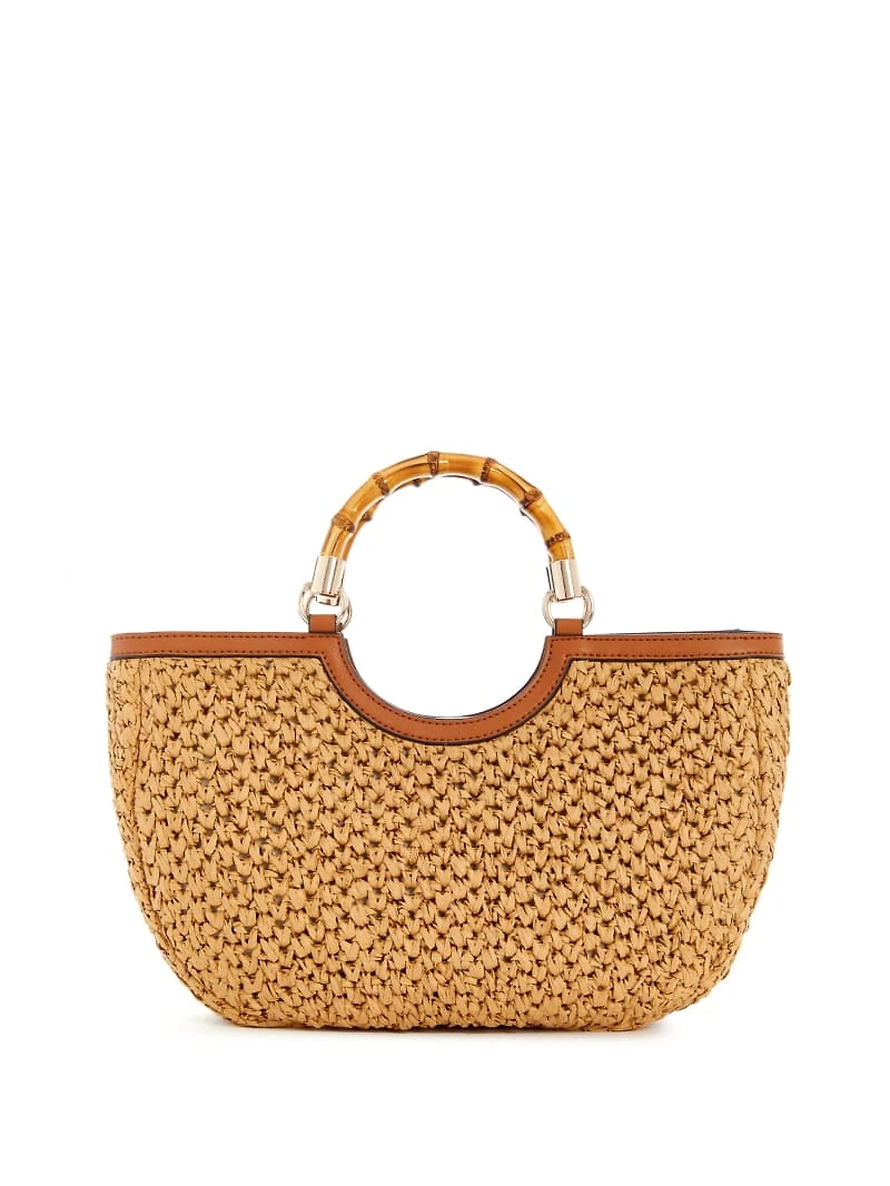 Siria Straw Girlfriend Satchel
