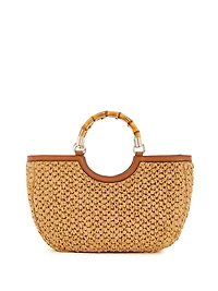 Siria Straw Girlfriend Satchel