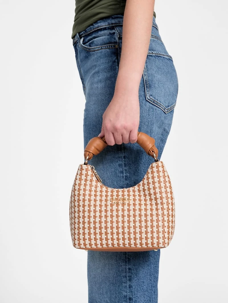 Mirema Woven Small Hobo Bag