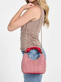 Mirema Woven Small Hobo Bag