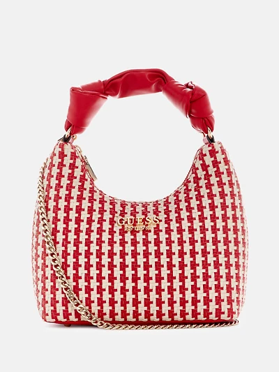 Mirema Woven Small Hobo Bag