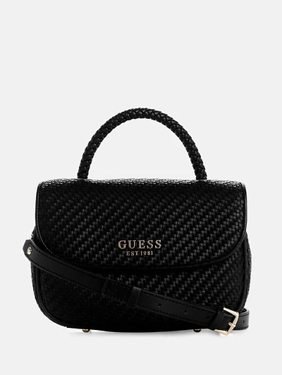 Mirema Woven Top-Handle Bag
