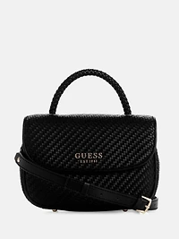 Mirema Woven Top-Handle Bag