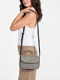 Mirema Woven Top-Handle Bag