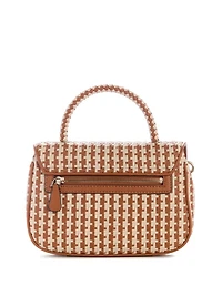 Mirema Woven Top-Handle Bag