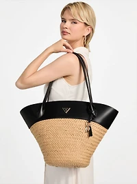 Venere Large Woven Tote