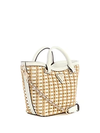 Atalia Raffia Mini Tote