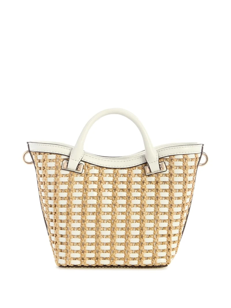 Atalia Raffia Mini Tote