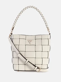 Maylee Woven Bucket Bag