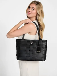 Maylee Woven Girlfriend Tote