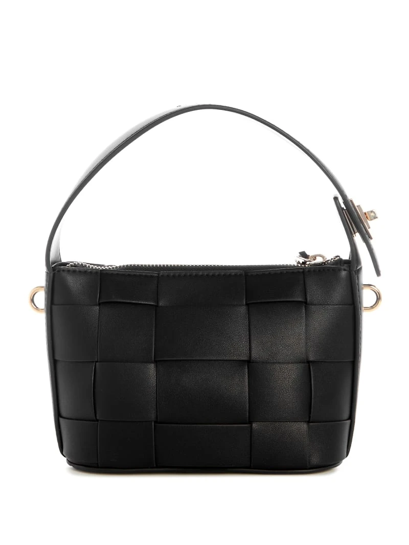 Maylee Woven Mini Hobo Bag