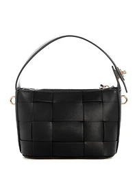 Maylee Woven Mini Hobo Bag