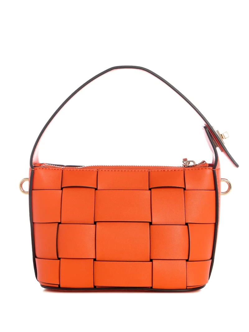 Maylee Woven Mini Hobo Bag