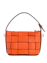 Maylee Woven Mini Hobo Bag
