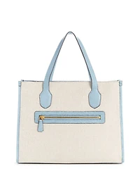 G Status Snake-Embossed Tote