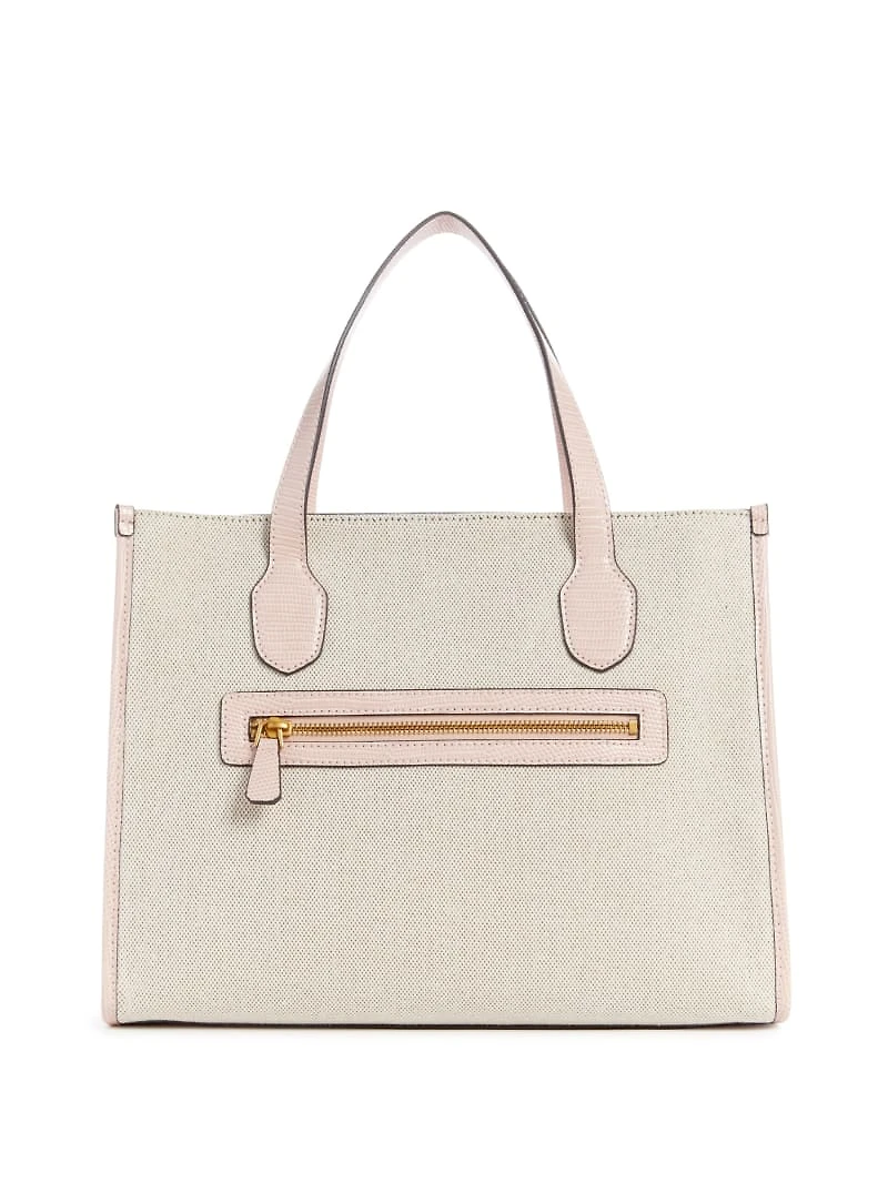 G Status Snake-Embossed Tote