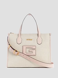 G Status Snake-Embossed Tote