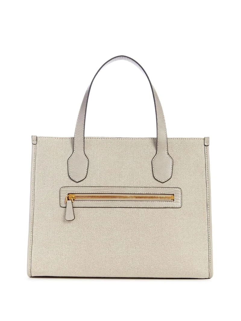 G Status Snake-Embossed Tote