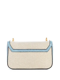 G Status Snake-Embossed Mini Crossbody