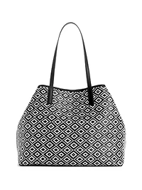 Vikky Straw Tote Set