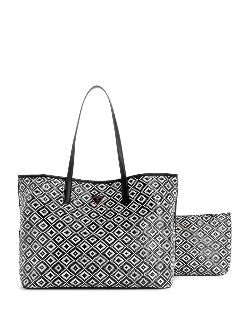 Vikky Straw Tote Set