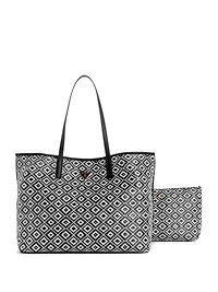 Vikky Straw Tote Set