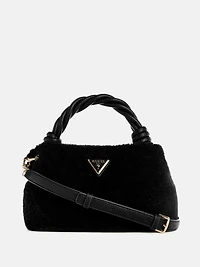 Shaida Faux-Fur Top-Handle Crossbody