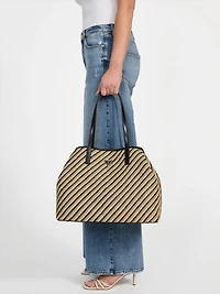 Vikky Woven Straw Tote Set