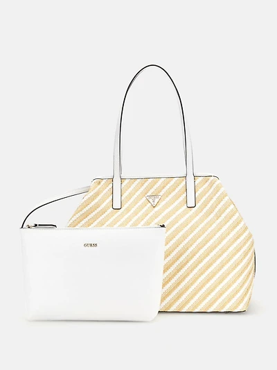 Vikky Woven Straw Tote Set