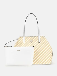 Vikky Woven Straw Tote Set