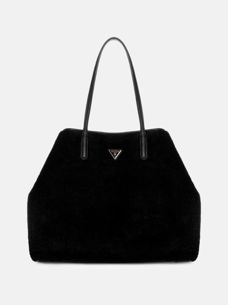 Victtoria Faux-Fur Large Tote Set