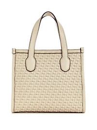 Silvana Woven Mini Tote