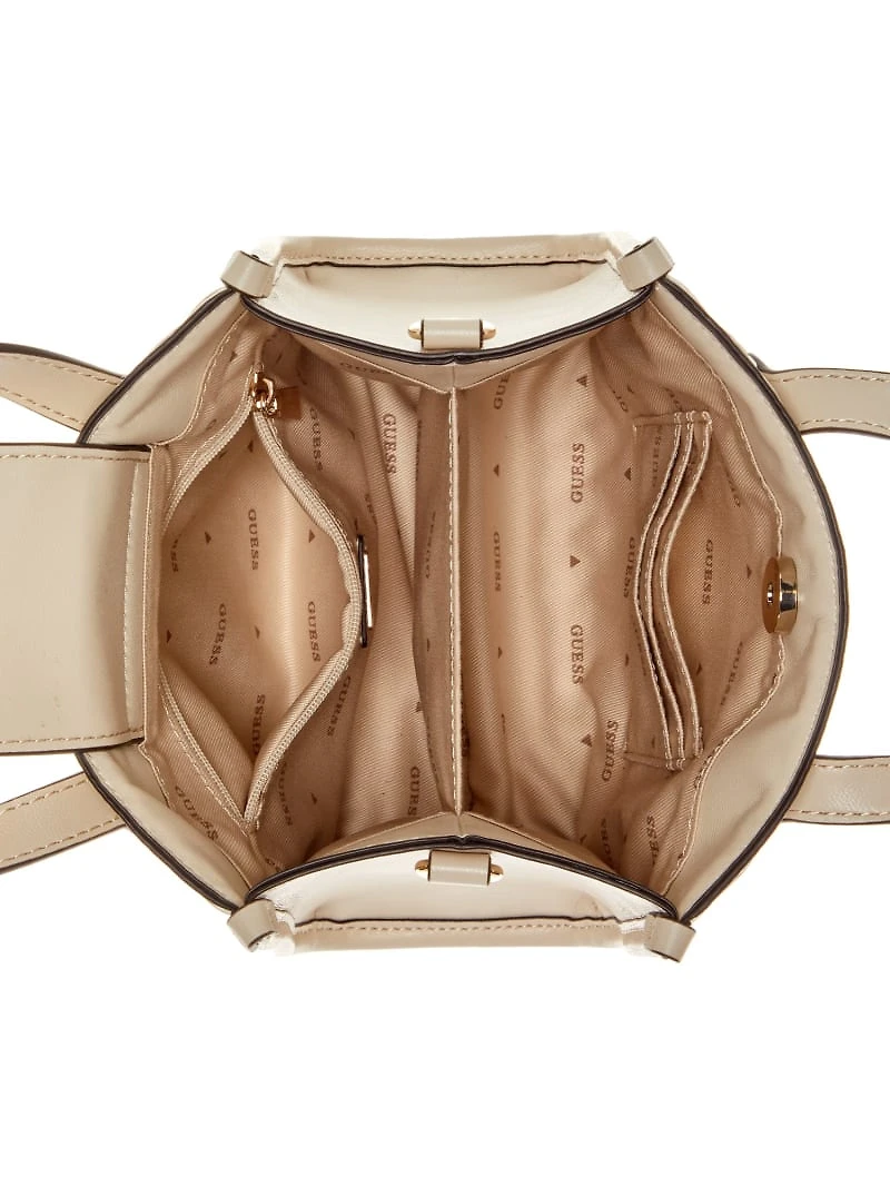 Silvana Woven Mini Tote