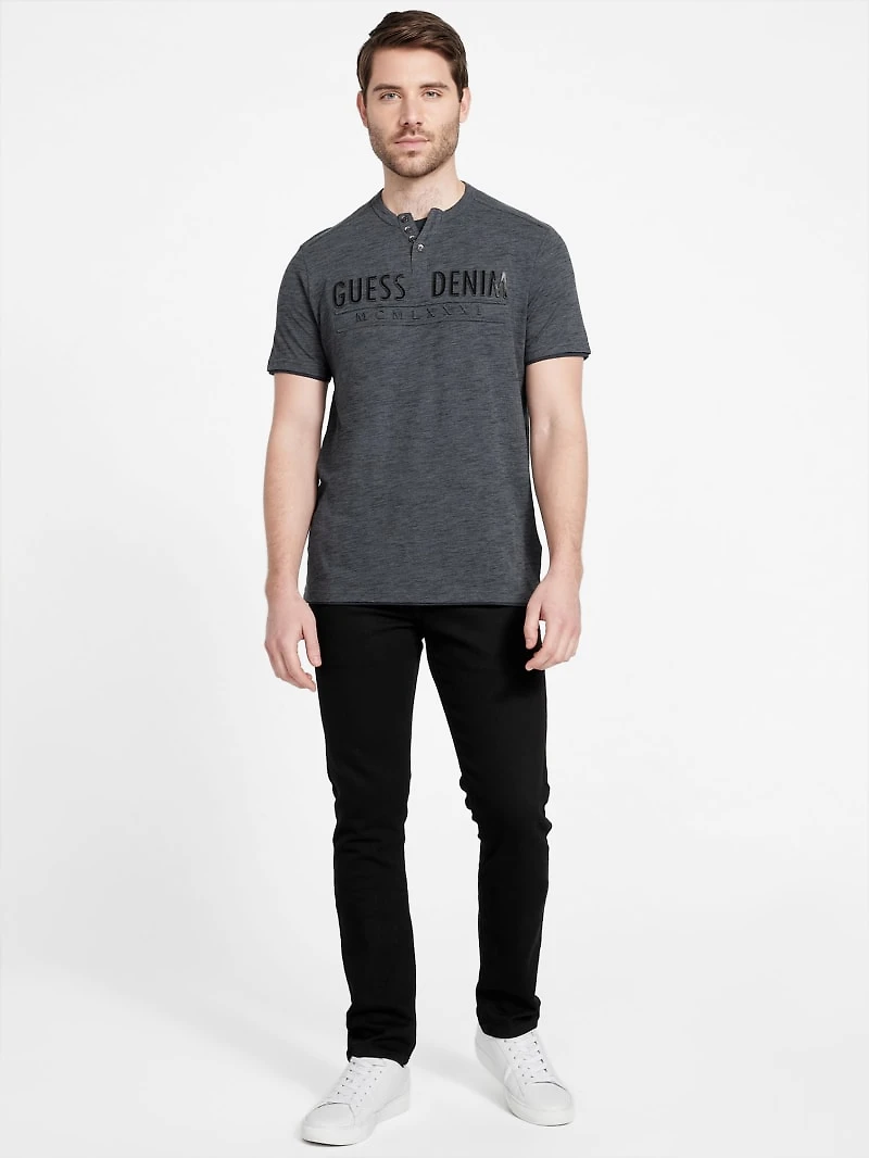 Edgar Marled Henley Tee