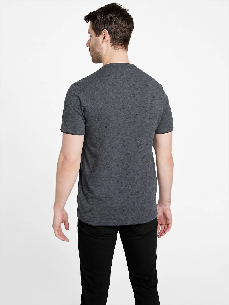 Edgar Marled Henley Tee