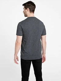 Edgar Marled Henley Tee