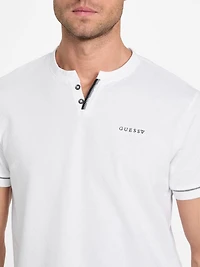 Ricardo Short-Sleeve Henley Tee