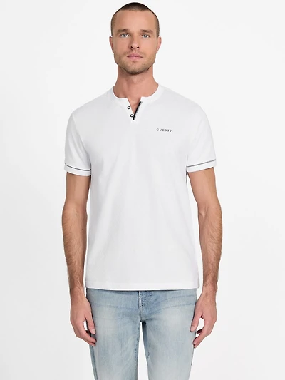 Ricardo Short-Sleeve Henley Tee