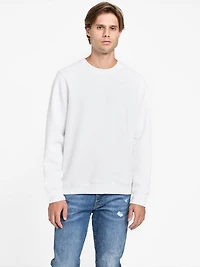 Omar Jacquard Crewneck Pullover