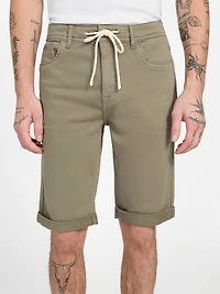 Eco Linus Knit Denim Shorts