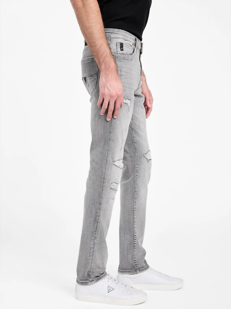 Eco Brownson Destroyed Skinny Jeans