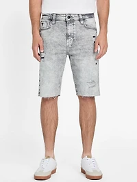 Eco Wayde Destroyed Denim Shorts