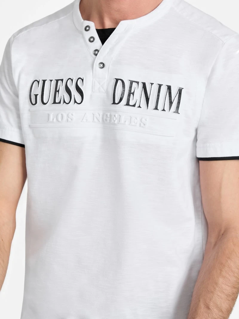 Tedger Logo Henley Tee