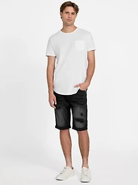 Linus Rolled Denim Shorts