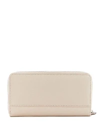 Abree Glitter Zip-Around Wallet