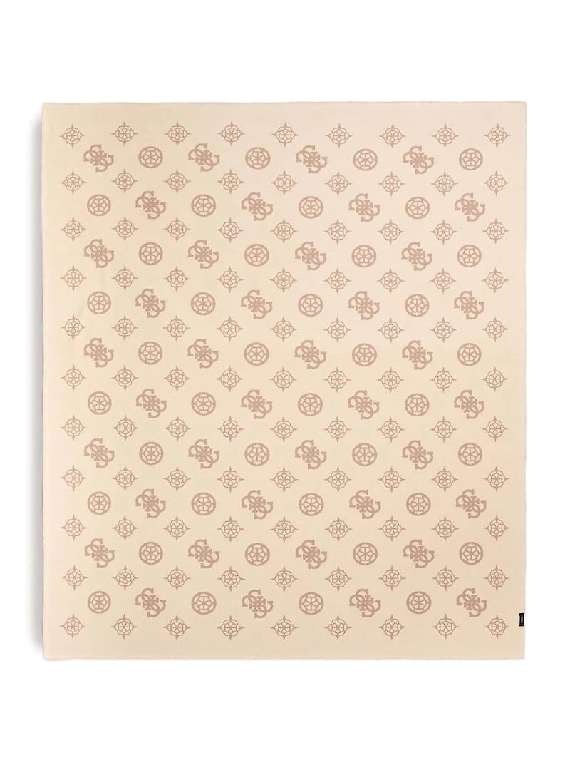 Fleece Peony Blanket